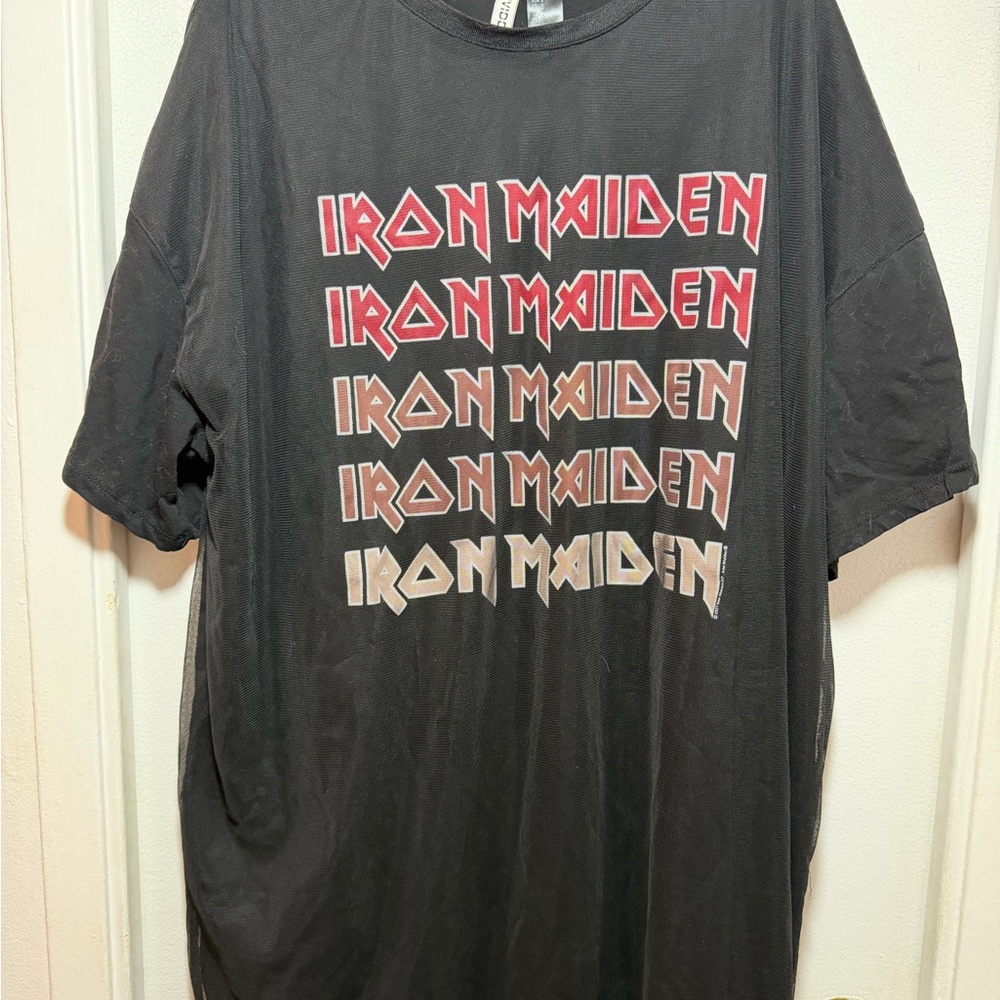 Divided Black Iron Maiden Graphic Tee